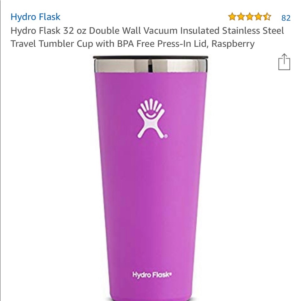32 oz Hydro flask tumbler